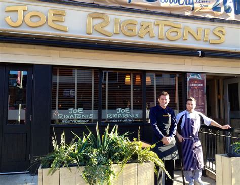 Joe rigatonis  The restaurant has range of options to suit your requirements